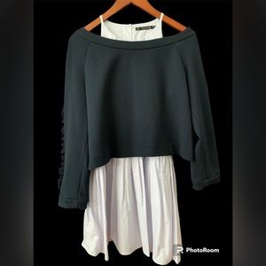 Zara Trafaluc Dress with Sweater